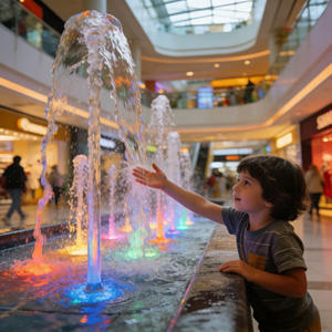 Indoor Interactive Fountain