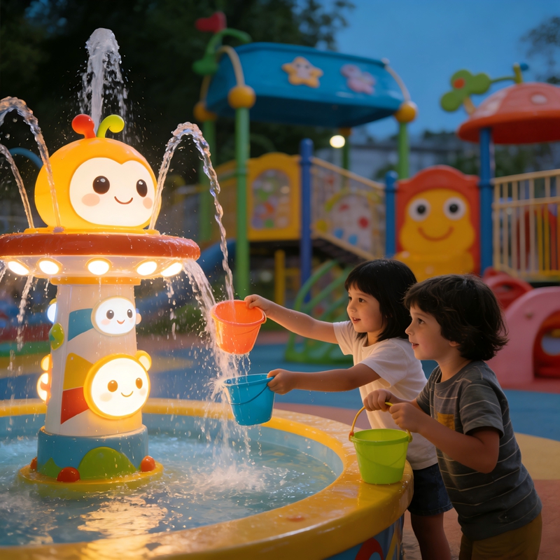 Indoor Interactive Fountain