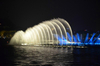Commercial HD Water Curtain Display for Plaza Enhancement