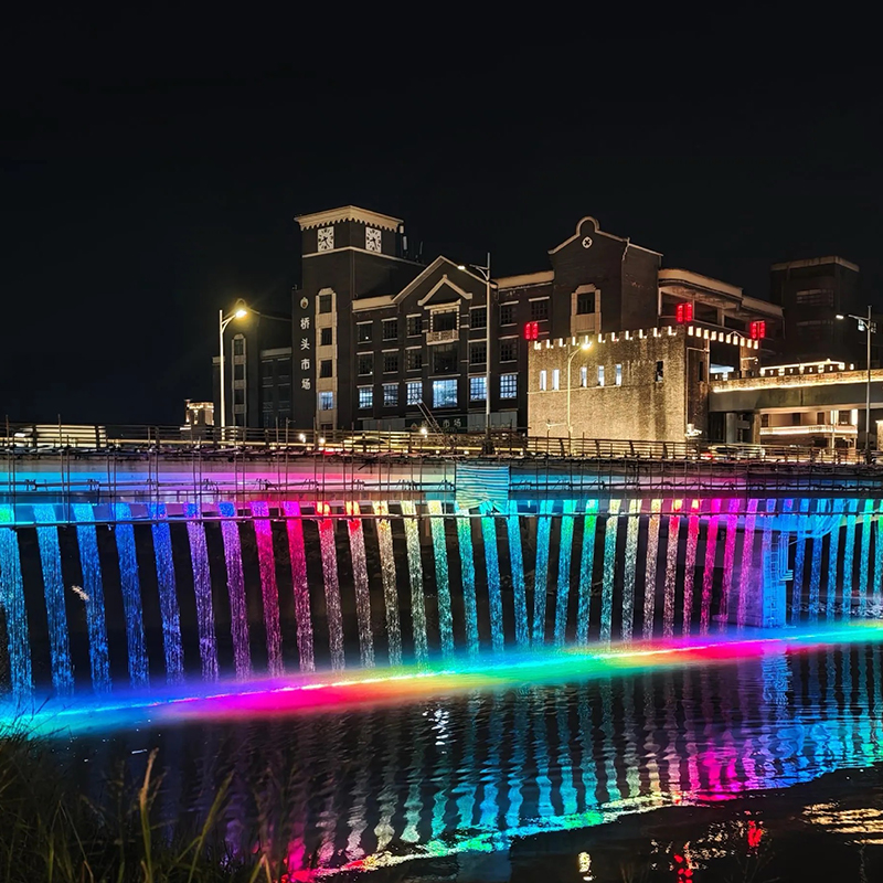 Outdoor Digital Fountain