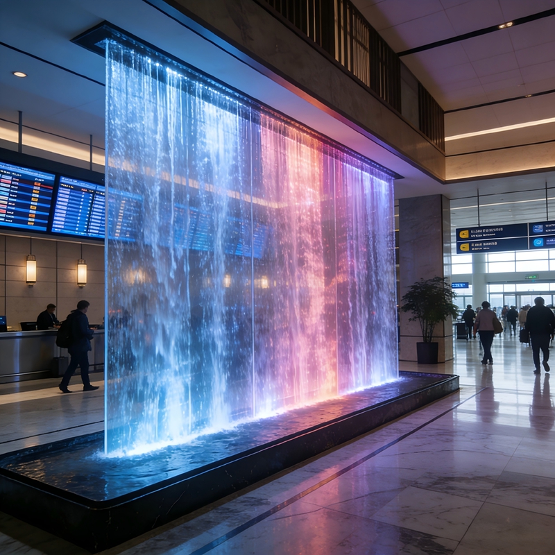 Digital Water Curtain