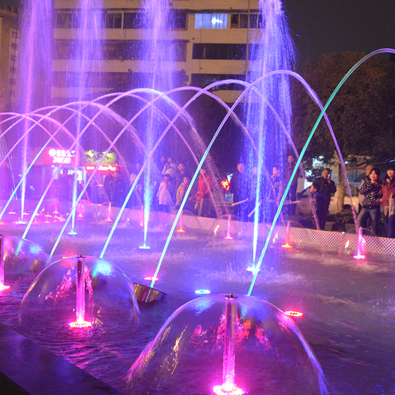 Outdoor Interactive Fountain