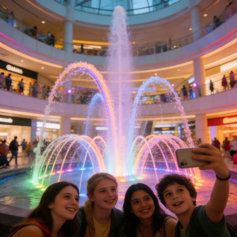Indoor Interactive Fountain