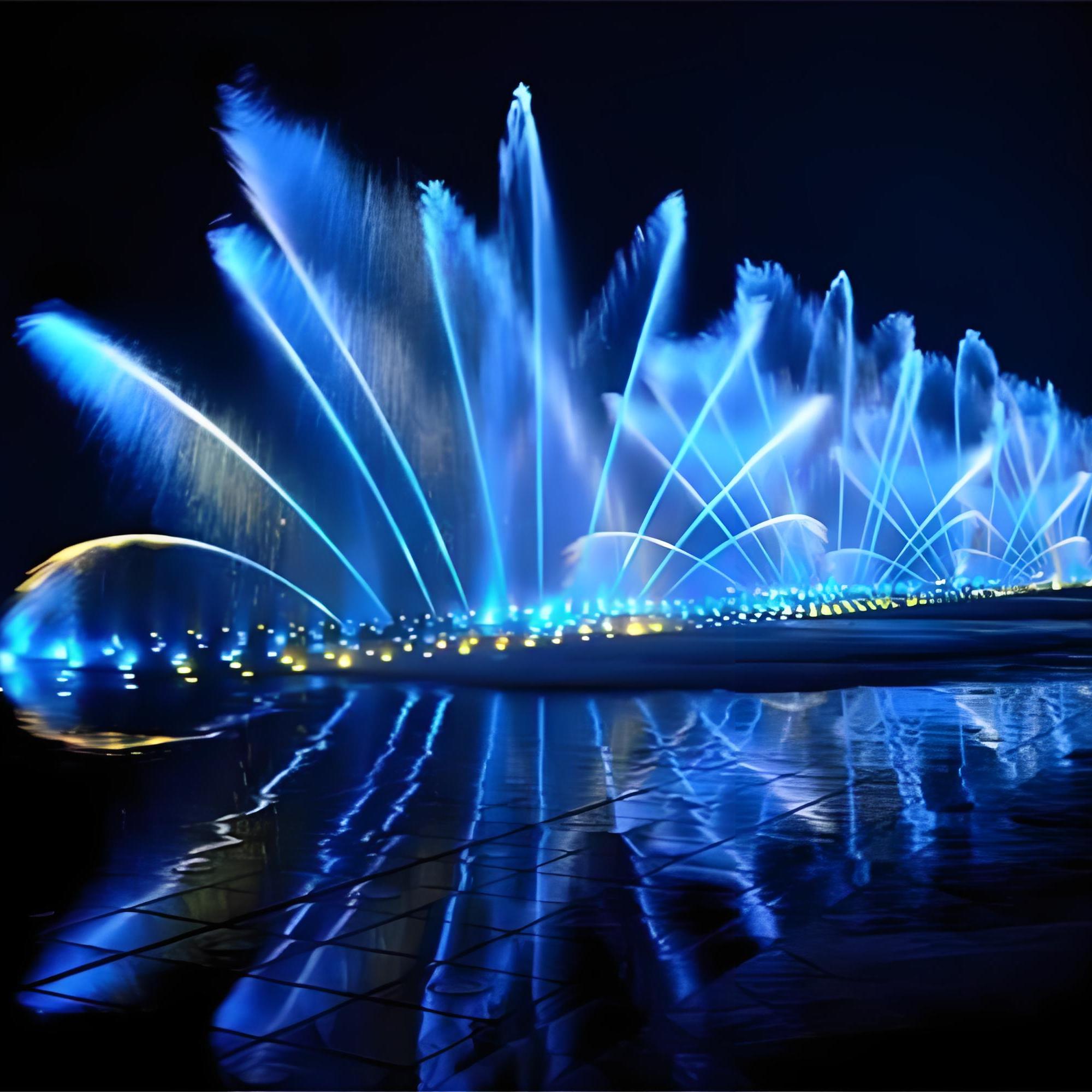 JSL Custom Music Fountain Outdoor Landscape Water Fountain For Park Plaza