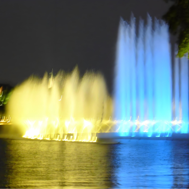  JSL Programmable Dancing Music Fountain With RGB LED Underwater Lights
