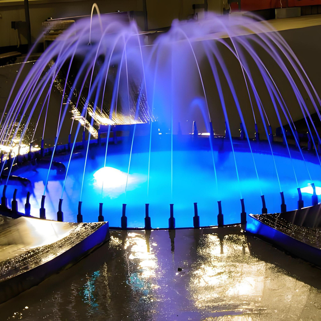  JSL Programmable Dancing Music Fountain With RGB LED Underwater Lights